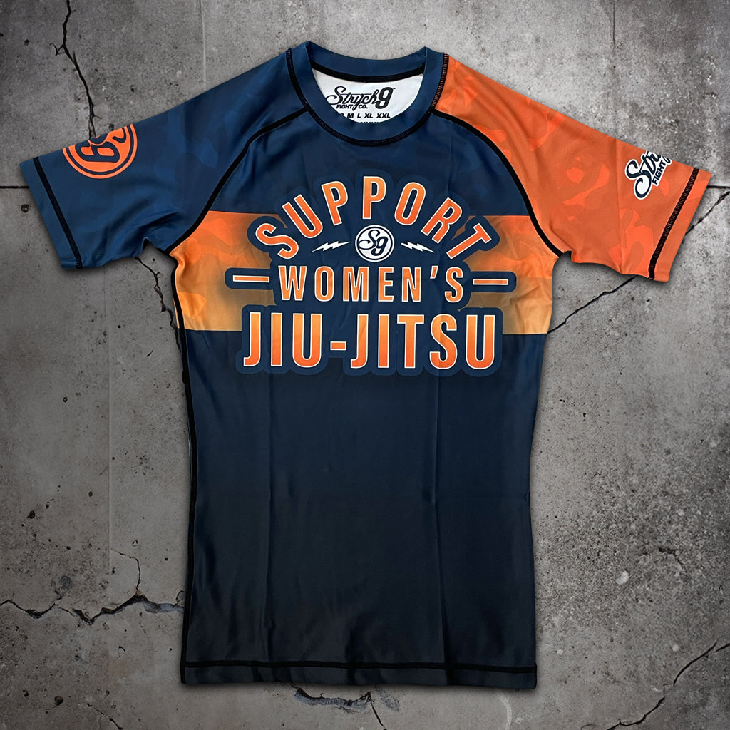 Support Women’s Jiu-Jitsu• Rash Guard